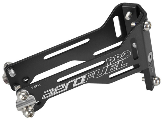 PRO AeroFuel Tri/TT Saddle Rail Mounted Bottle Cage Bracket Black