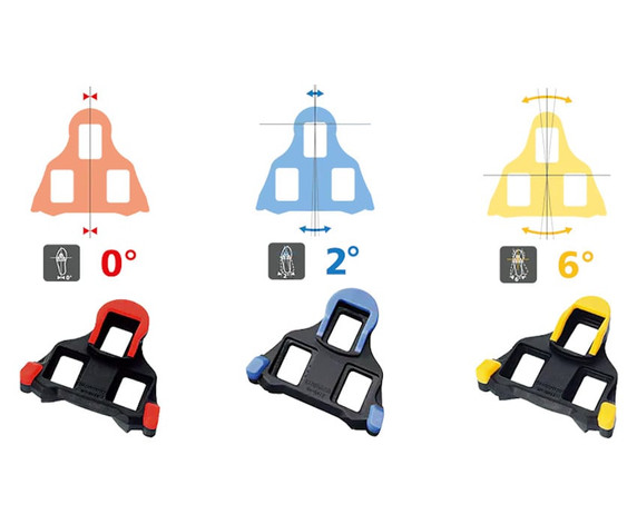 Shimano SM-SH12 SPD SL Front Centre Pivot Cleats