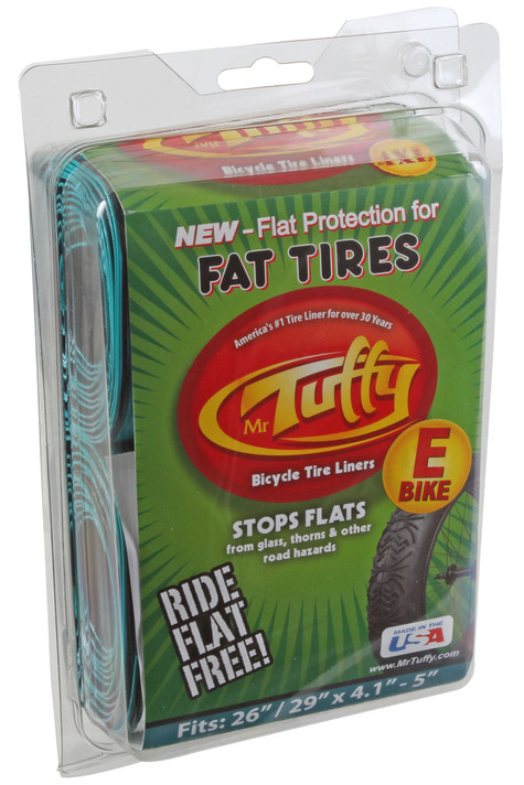 Mr Tuffy E-Fat 4XL 26/29" x 4.1-5.0" Electric Bike Tyre Liners Teal