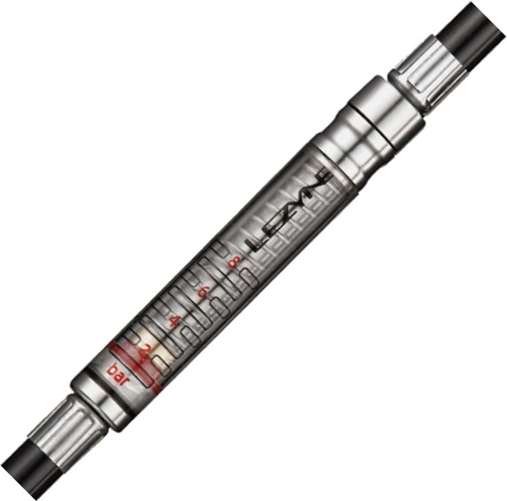 Lezyne Micro Floor Drive HPG 160psi Hand Pump Black 