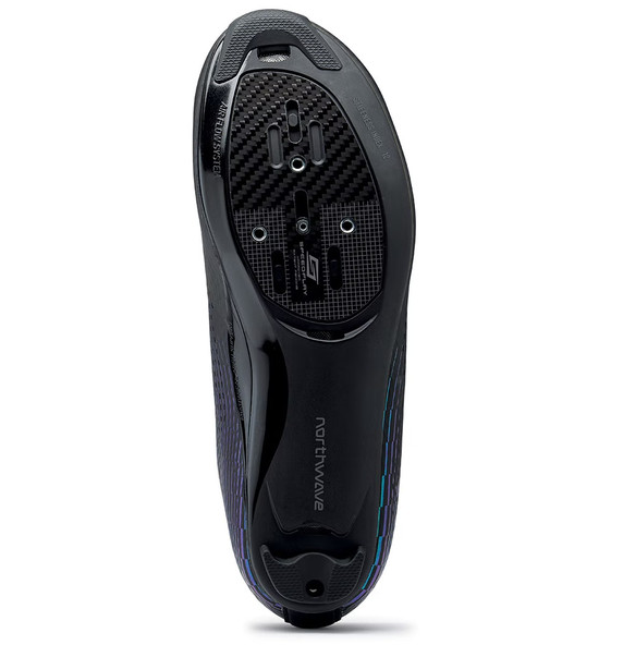 Northwave Storm Carbon 2 Unisex Road Cycling Shoes Black Iridescent