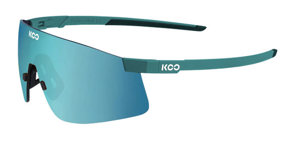 KOO Nova Sunglasses Acqua Matt (Turquoise Mirror Lens)