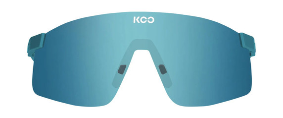 KOO Nova Sunglasses Acqua Matt (Turquoise Mirror Lens)