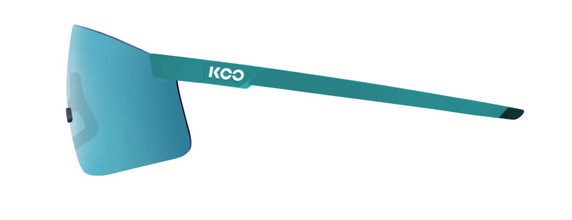 KOO Nova Sunglasses Acqua Matt (Turquoise Mirror Lens)