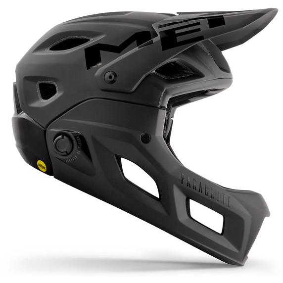 MET Parachute MCR Full Face MTB Helmet Matte Black