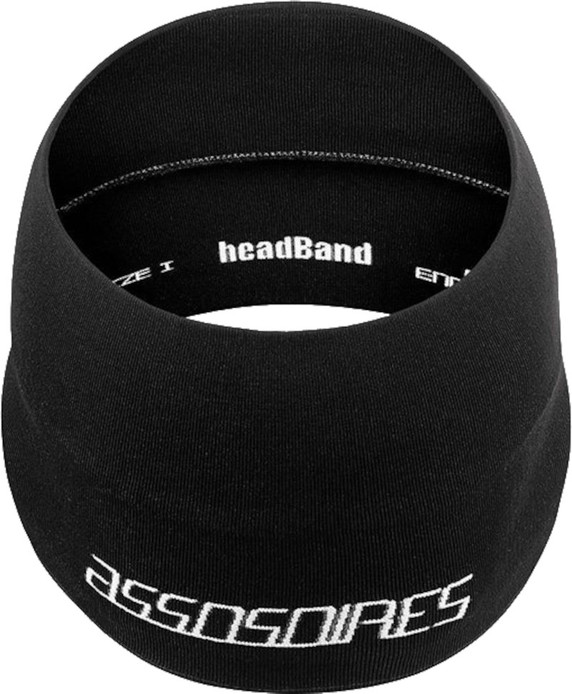 Assos Spring Head Band Black Series