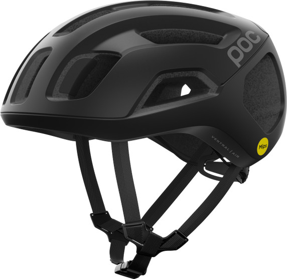 POC Ventral Air MIPS Road Helmet Uranium Black Matte