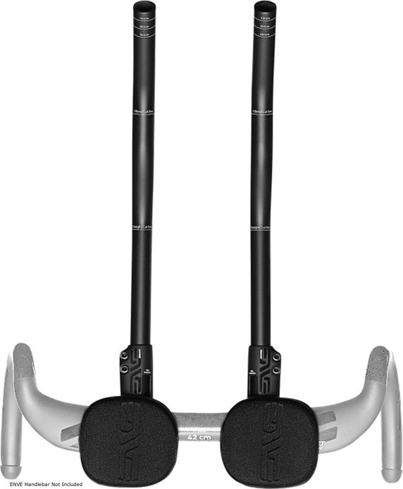 ENVE SES Aero Road Bar Clip-On Extensions with Armrest (Aero only)