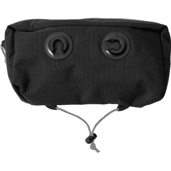 Restrap Bikepacking Barbag 17 Litres + Food Pouch + Dry Bag Black/Orange