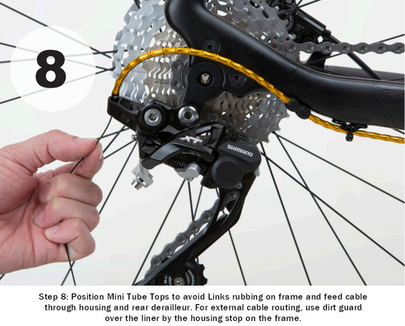 Jagwire Road Elite Link Shift Cable Kit Black for SRAM + Shimano