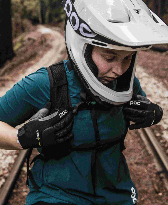 POC Resistance Pro DH Gloves Uranium Black
