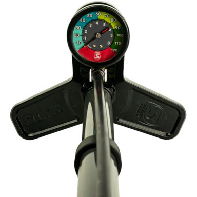Silca Pista Plus Floor Pump Dark Grey