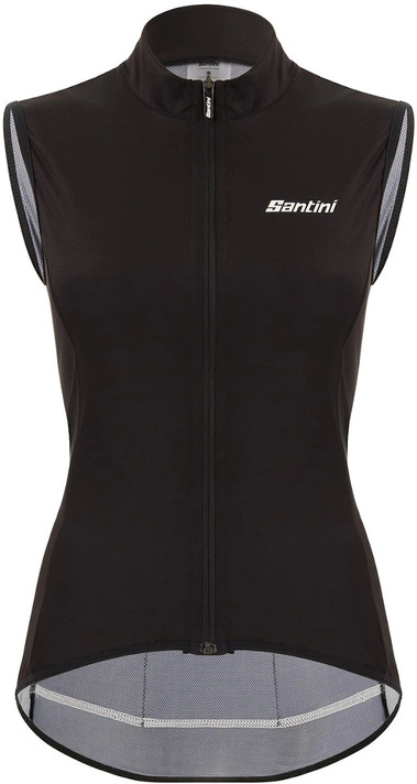 Santini SMS Nebula Puro Womens Wind Vest Black