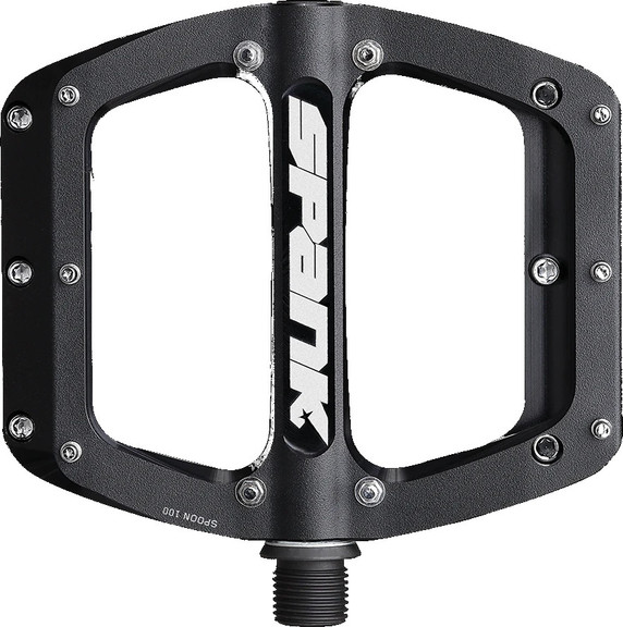 Spank Spoon 110 Flat Pedals Black