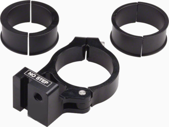 Problem Solvers 100mm BB 55mm Offset Direct Mount Adapter Black