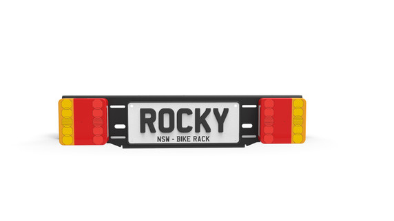 RockyMounts LED Licence Plate Holder