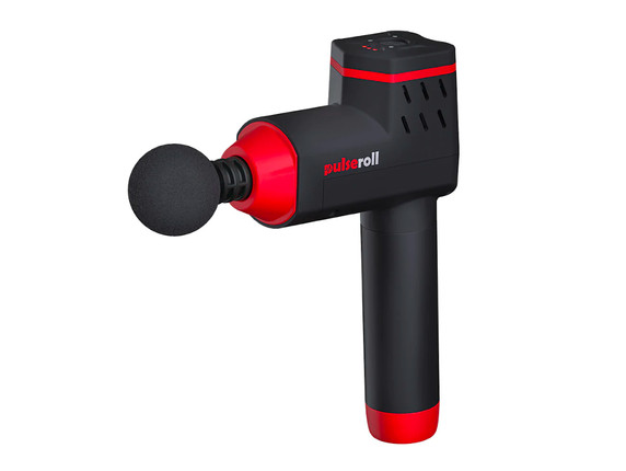 Pulseroll Percussion Massage Gun Black/Red