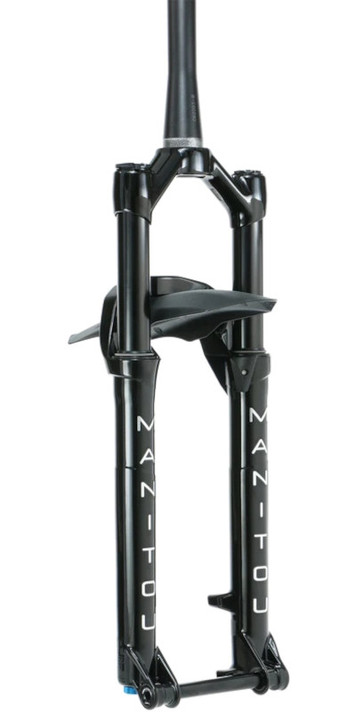 Manitou R7 Expert 27.5+/29" 120mm Tapered Steerer 51mm Offset Suspension Fork Black