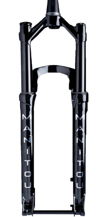 Manitou R7 Expert 27.5+/29" 120mm Tapered Steerer 51mm Offset Suspension Fork Black