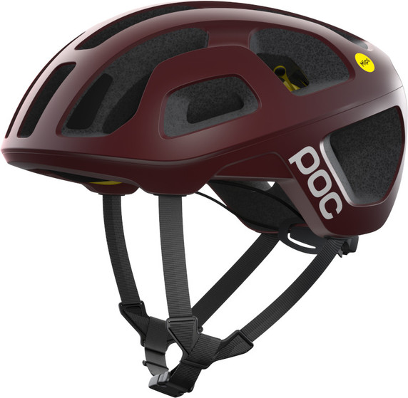 POC Octal MIPS Road Helmet Garnet Red Matte