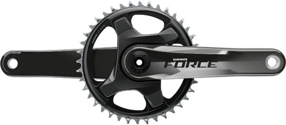 SRAM Force 1x D1 DUB Gloss 165mm 40T Direct Mount Crankset Black