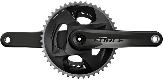 SRAM Force D1 DUB Gloss 170mm 46/33T 107 BCD Crankset Black