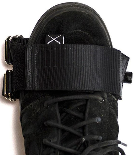 Restrap Horizontal Pedal Straps Black