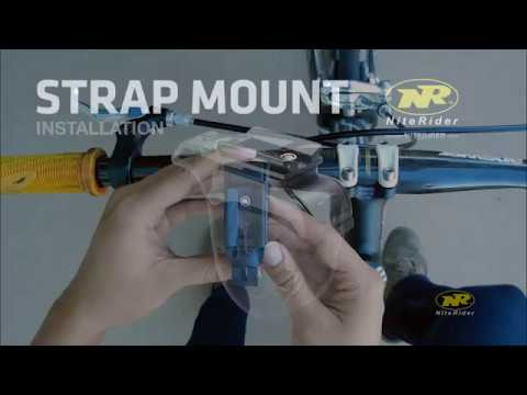 NiteRider Lumina Bracket Handlebar Strap Mount