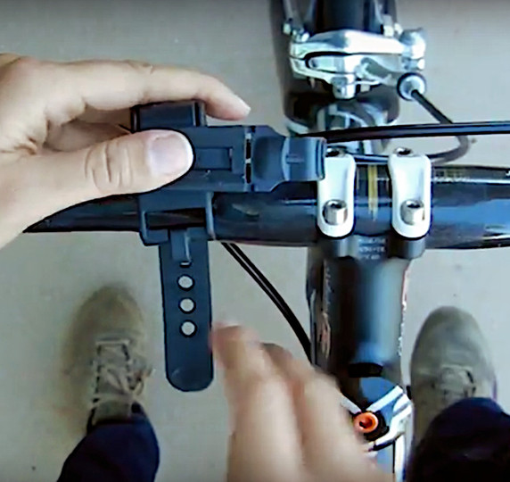 NiteRider Lumina Bracket Handlebar Strap Mount