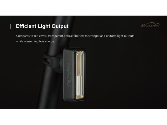 Magic Shine SeeMee 180 Brake & Ambient Sensor 180 Lumen Rear Light Black