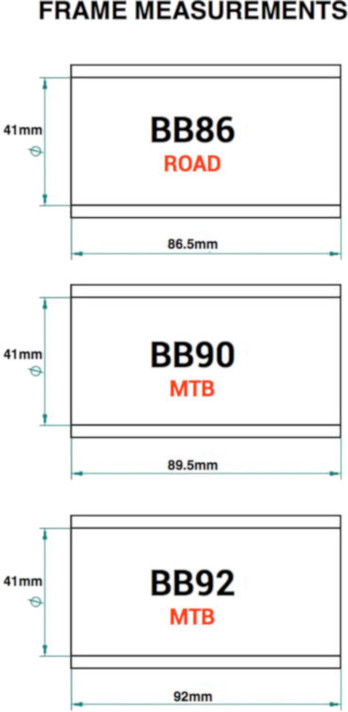 Praxis Works M30 Thru BB86/BB90/BB92 Bottom Bracket