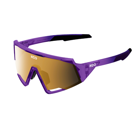 Koo Spectro Luce Capsule Collection Violet Glass / Gold Sunglasses