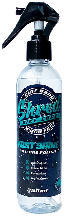 Shred Fast Shine 250mL Silicone Bike Polish Spray