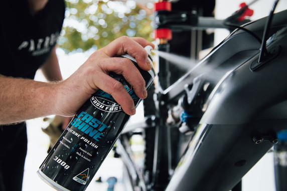 Shred Fast Shine Silicone Polish Aerosol 300g