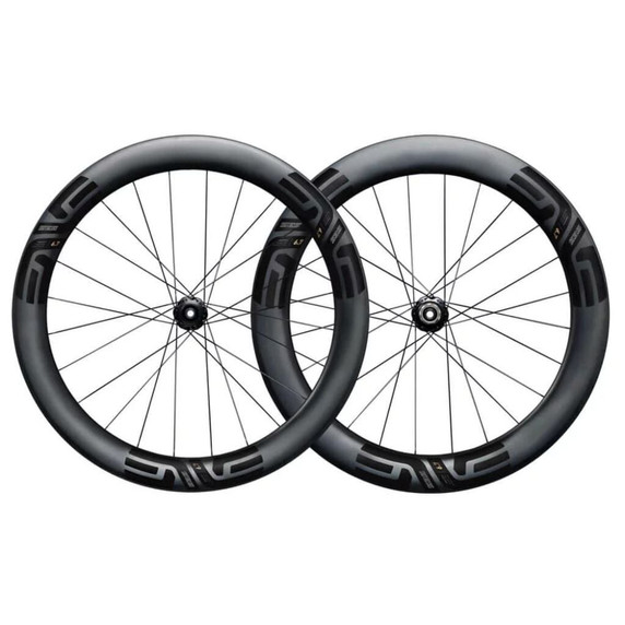 ENVE SES 6.7 Disc Brake Tubeless Clincher ENVE Alloy Hub 12mm Thru Axle Road Wheelset (Shimano/SRAM 11spd)