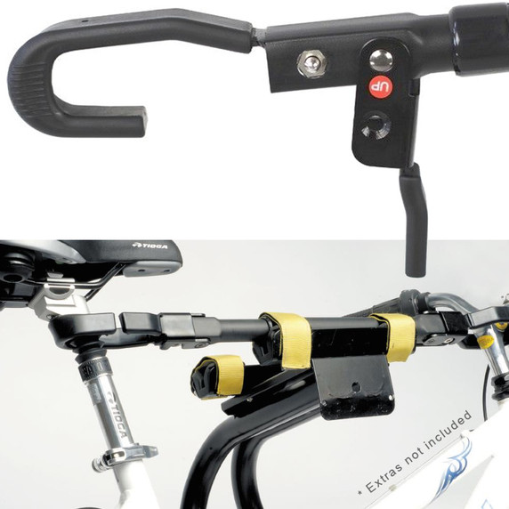 Pacific Deluxe Quick Release Bar Adaptor Black