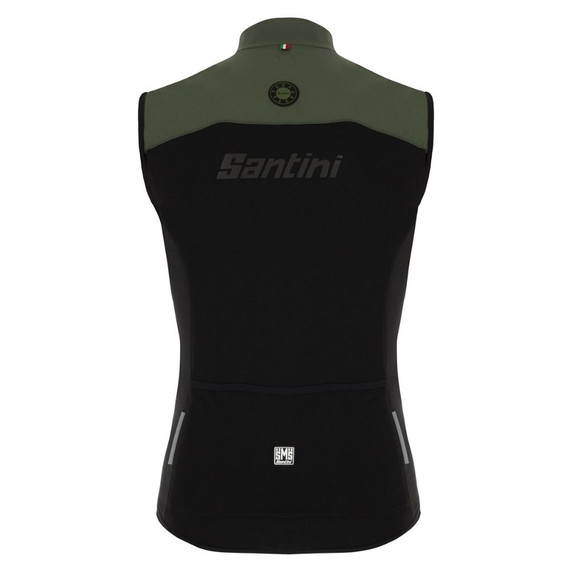 Santini SMS Trail Gravel Windvest Military Green