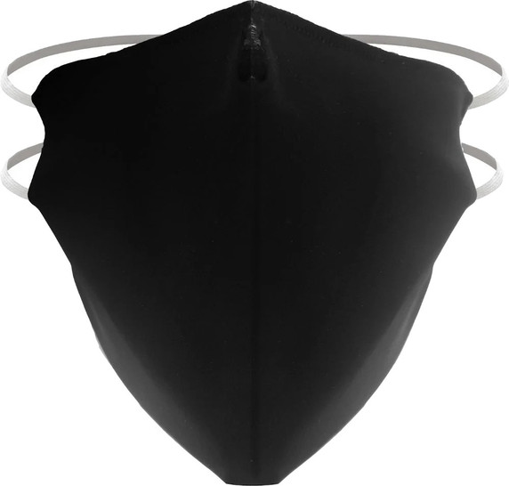 Santini Washable Face Masks 10 Pack Black