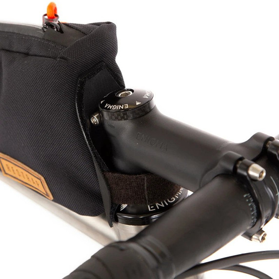 Restrap 0.8L Top Tube Bag Black