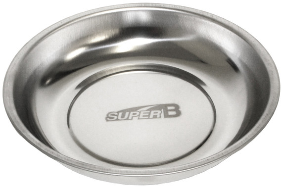 Super B Magnetic Workshop Collector Bowl TB-1912 Silver