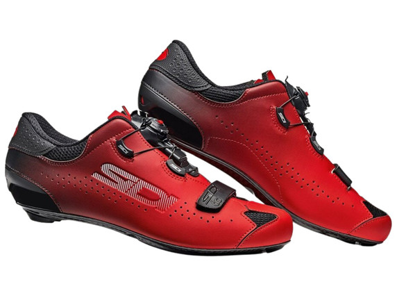 Sidi Sixty Road Shoes Black Red