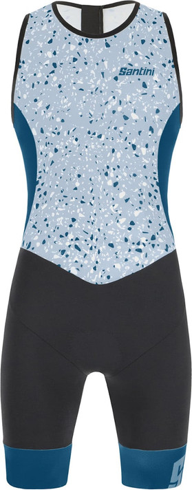 Santini Sleek Pietra Tri-Suit Teal