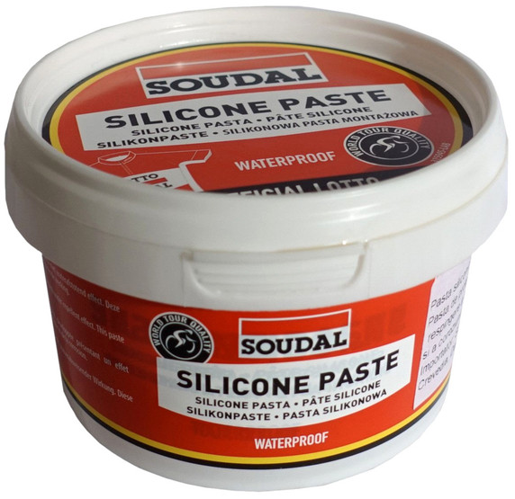 Soudal Silicone Paste 200ml Tub