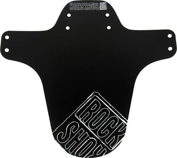 RockShox MTB Fender Outline White Distressed Logo