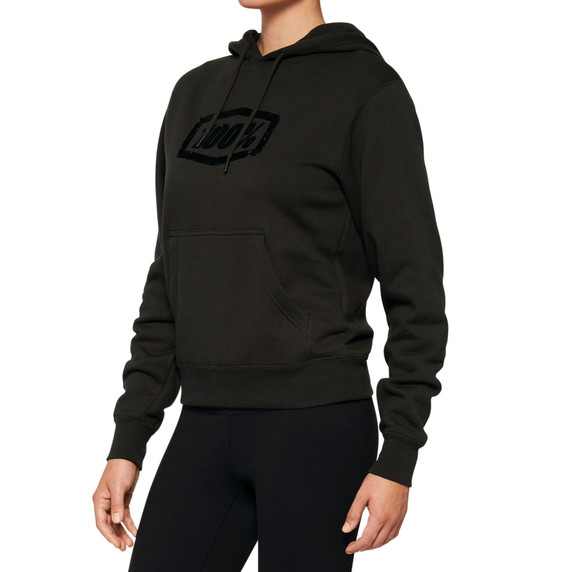 AVALANCHE Pullover Hoodie Fleece Light Black