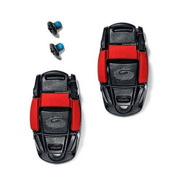 SIDI Replacement Caliper Buckle Black/Red (Pair)