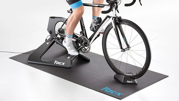 Tacx Rollable Trainer Mat Black