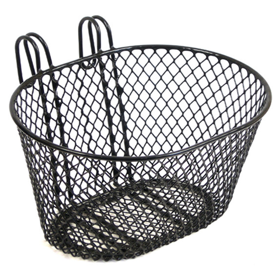 BC Small Wire Front Basket Black