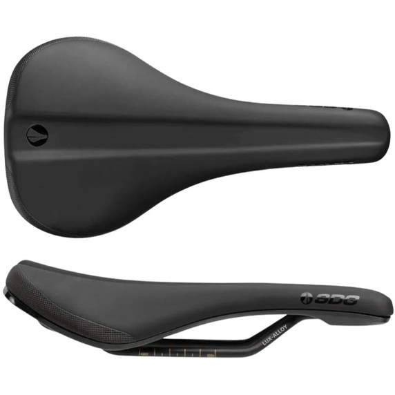 SDG Bel-Air 3.0 Lux Alloy Rail Saddle Black