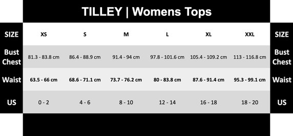 Tilley Womens Packable Adventure Sun Top Khaki